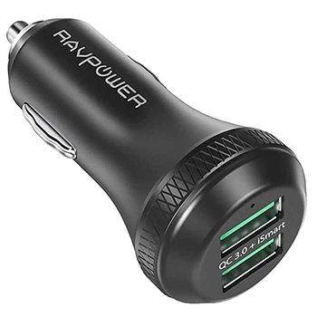 شارژر فندکی راو پاور مدل RP-VC007 Quick Charge 3.0